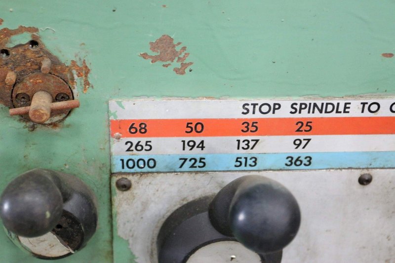 20" X 120" LEBLOND ENGING LATHE: STOCK #68288