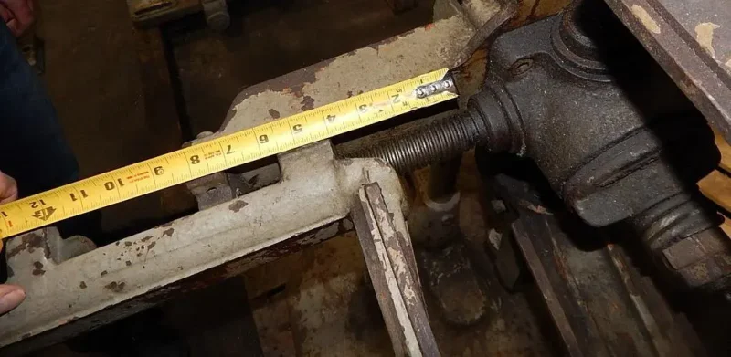 USED TISHKEN 350 LB. MANUAL UNCOILER MODEL LR6