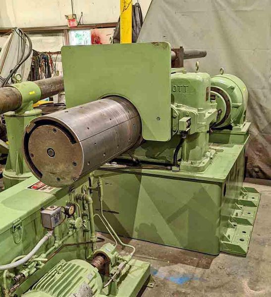 24" x 4.12" x 6,000# Ruesch Slitting Line STOCK# 4244