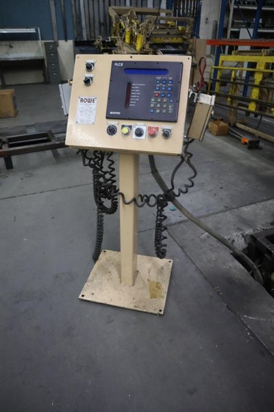 Bliss SC2-500 500 Ton Straight Side Punch Press, Double Crank, 12" Stroke, with Rowe Press Feed, Controls and Coil Reel- Auction Item