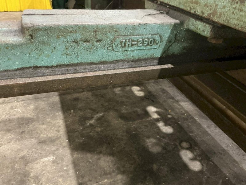 10' X 1/4" WYSONG MODEL #1025-F MECHANICAL POWER SQUARING SHEAR: YOBRO #25202