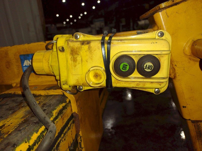 5,000 LBS ANVER MODEL #E500M10-200-5/44 VACUUM SHEET LIFTER:YOBRO #25016