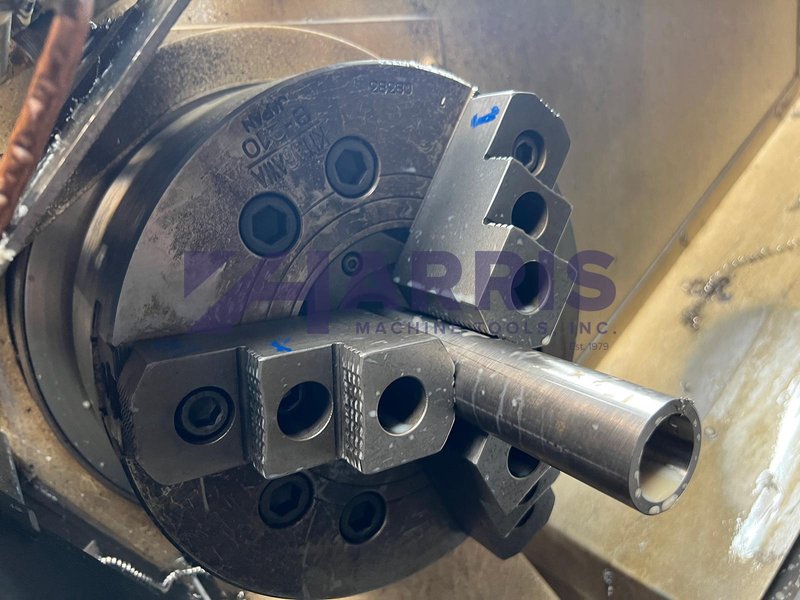USED, OKUMA GENOS L300MYW CNC LATHE