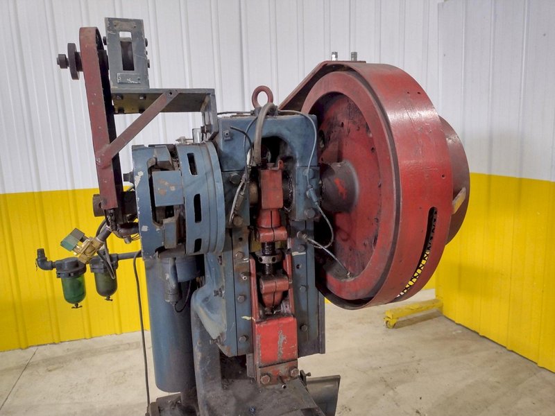 10 TON PERKINS MACHINE MODEL 12-A OBI STAMPING PUNCH PRESS: STOCK #20521