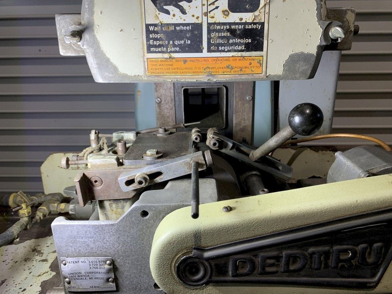 Unison Dedtru Centerless Grinder