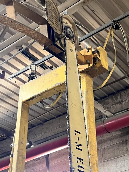 15 HP L&amp;M EQUIPMENT MODEL #HMPC-7-24 CROSS CUT BUNDLE TRAVELING ARCH WOOD BUNDLE SAW WITH CONVEYOR: STOCK #22922