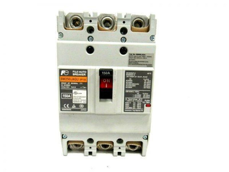 Fuji Circuit Breaker 3 Pole 150 Amps
(BW250JAGU-3P150)