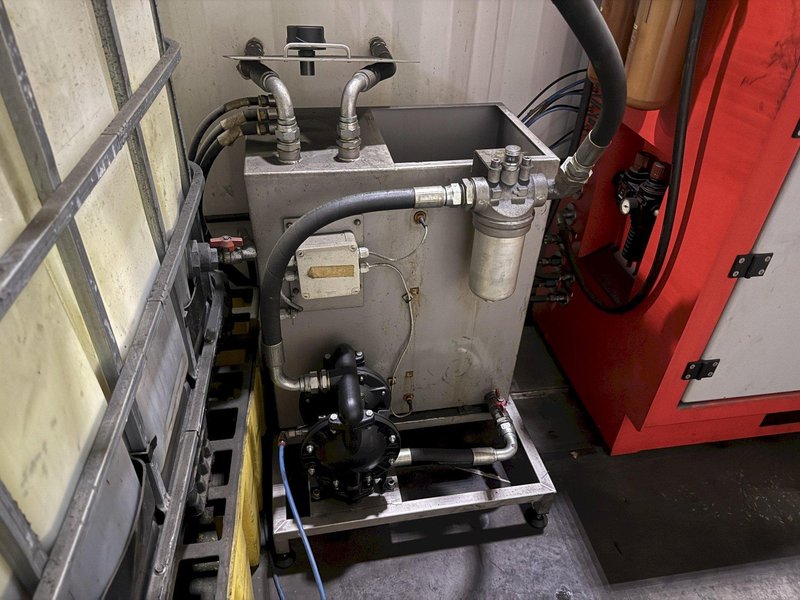 10,000 PSI x 40' RESATO CONTAINERIZED HIGH PRESSURE TEST BAY W/ 3 TON YALE HOIST SYSTEM, NEW 2015: YOBRO #25867