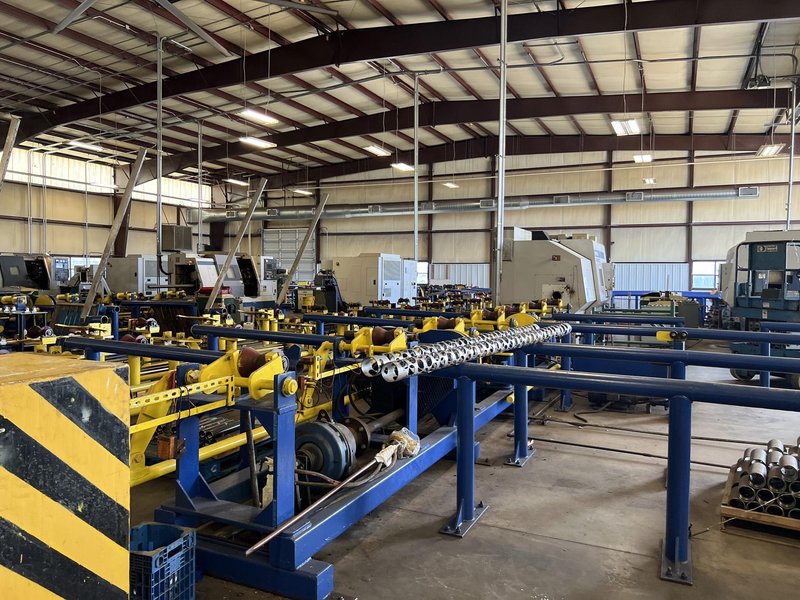 Used, 4th Axis Tubular Counterbore and Drilling Machine