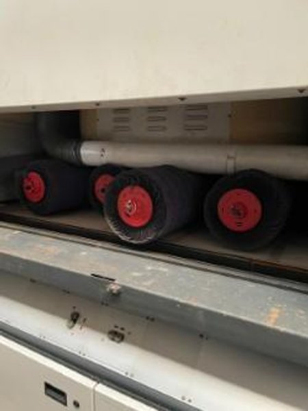 TIMESAVERS #42 1350-WRB, SHEET TO SHEET DEBURRING MACHINE