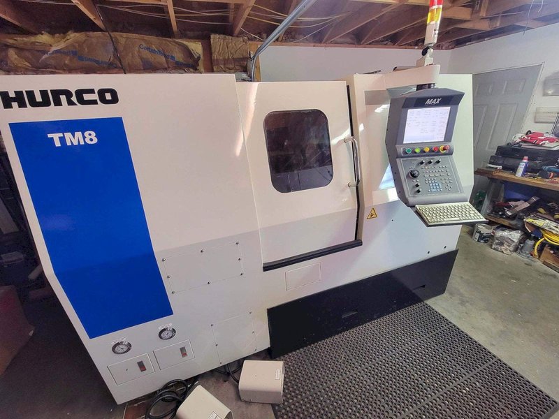 Hurco TM8 CNC Lathe, 2011 – Tailstock, Under 500 Hours, CLEAN!