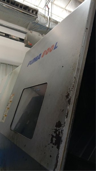 Doosan Puma 800L, 2006 – SMW Hyd Steady, 12″ Big Bore, Chip Conveyor,  Cut Hours 5105
