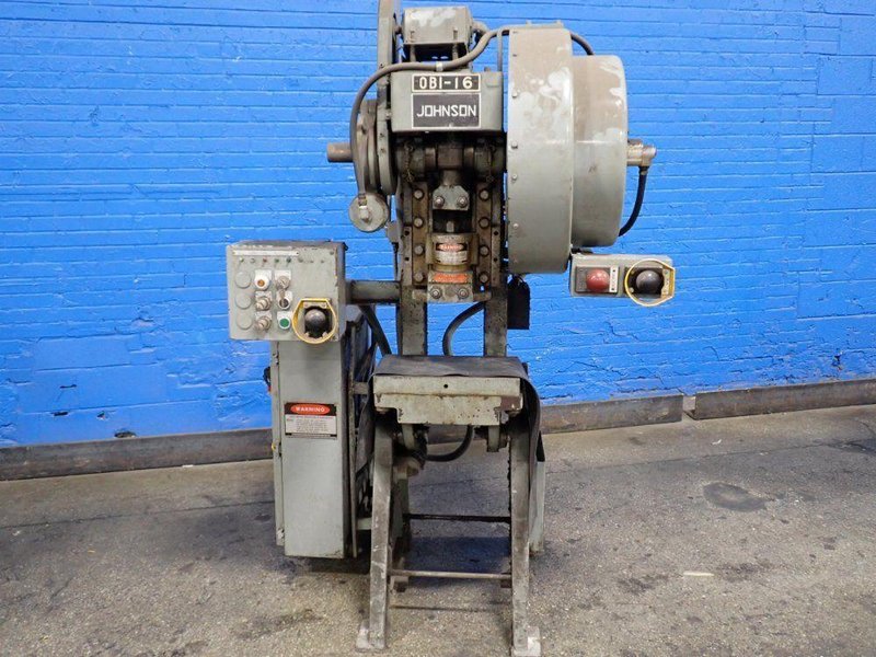 JOHNSON 16" X 10" 16-TON OBI PRESS   -  OBI-16