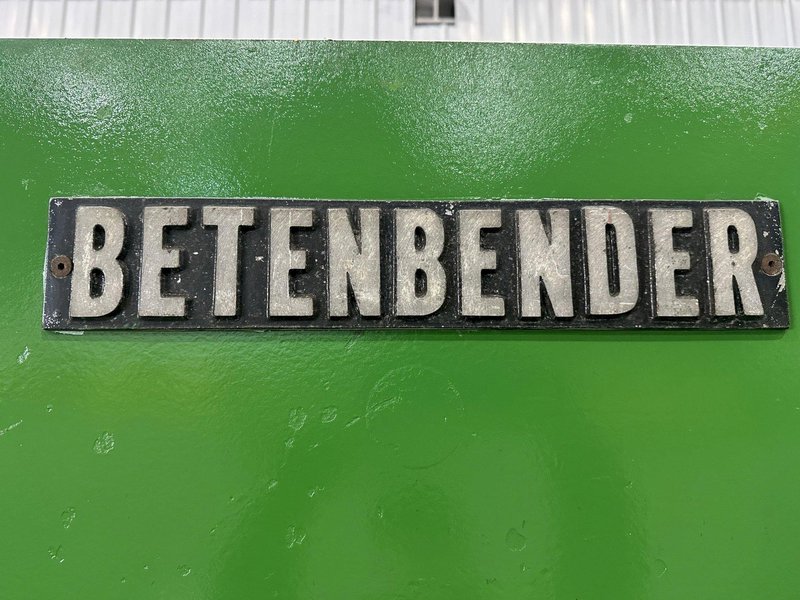 4' x 1/2" Betenbender Hydraulic Squaring Shear Stock #1403920