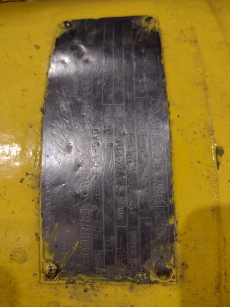 12' X 1/2" WEBB MODEL #9L-1312 3 ROLL INITIAL PINCH PLATE ROLL : YOBRO #24943