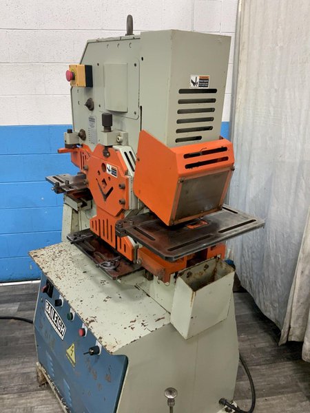 50 TON BAILEIGH HYDRAULIC IRONWOKER: STOCK #76319