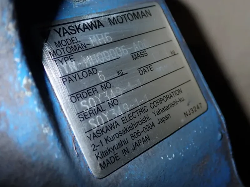 Yaskawa Motoman Robot  - Mh6