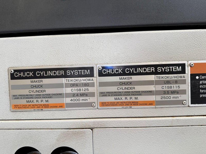 Mori Seiki NL2500SMC/700 CNC Turning Center – Sub Spindle Live Tool Lathe