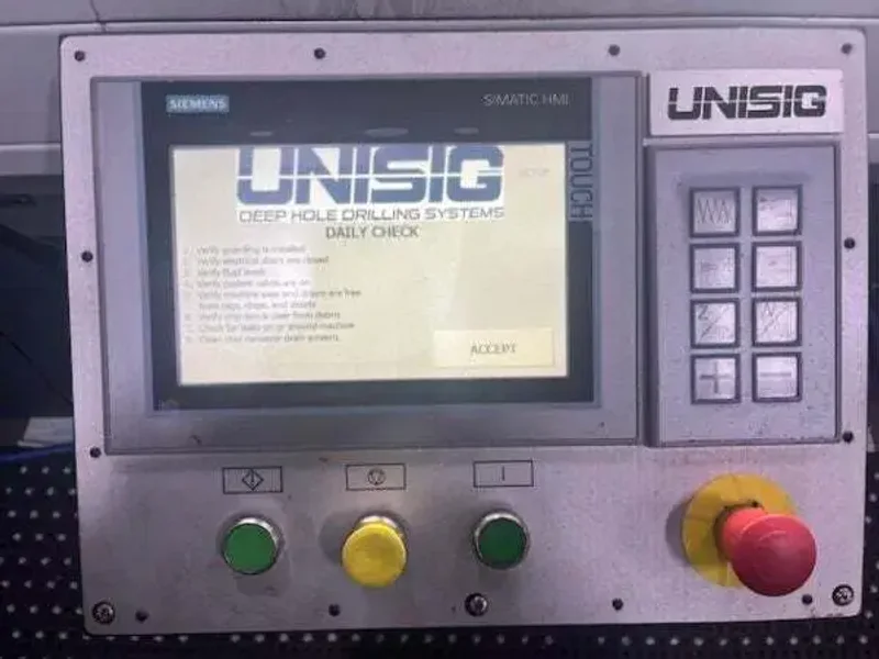 Unisig R-2A-1000 Gun Barrel Machine Cell with Rifling and Reaming Machines