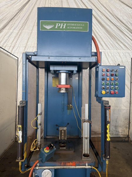 50-TON PH OGF-50 HYDRAULIC C-FRAME PRESS. STOCK #1112325