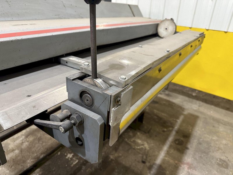 48&quot; X 18 GAUGE SCHLEBACH MODEL #MSS-1250 SLASHER (SLITTING &amp; CROSS CUTTING) SLEAR MACHINE: STOCK #19238