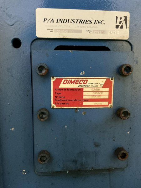 2,800 LB X 12" PA INDUSTRIES MODEL #DSRA-2800 DOUBLE END UNCOILER COIL REEL: YOBRO #26132