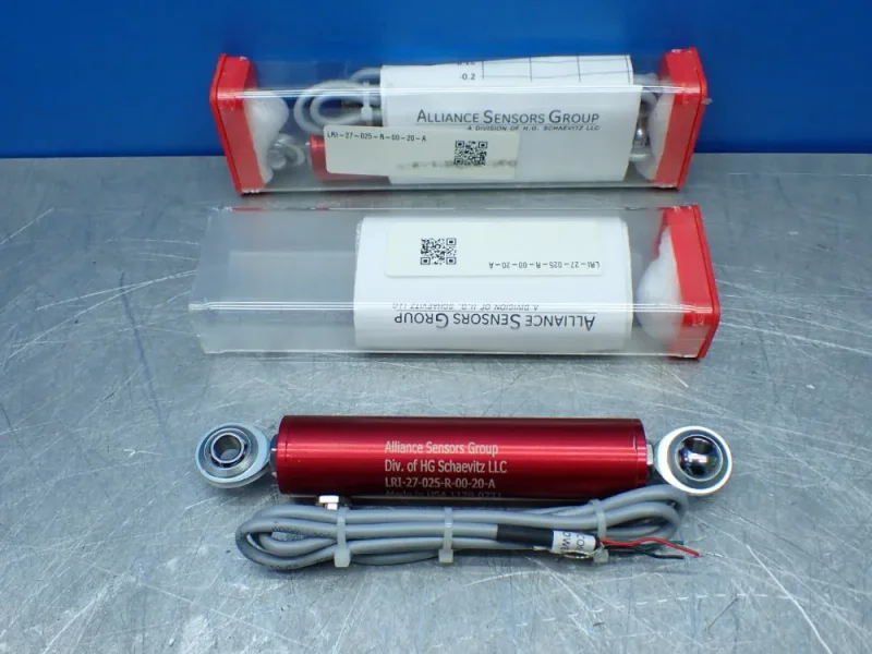 ALLIANCE SENSORS GROUP 2 LINEAR VARIABLE INDUCTIVE TRANSDUCER POSITION SENSORS  -  LRI-27-025-R-00-20-A