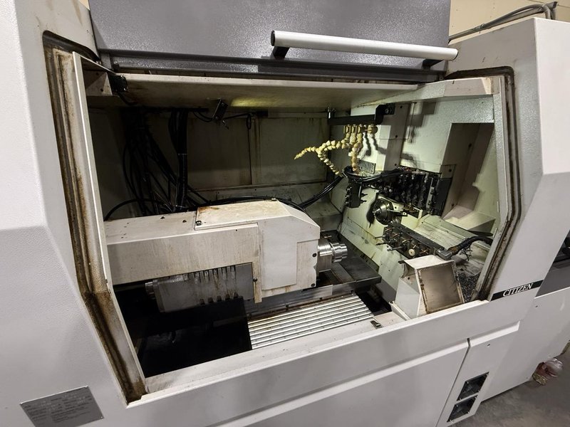 Citizen L32-1M8 Swiss Lathe, 2015 – Bar Loader, Mist Collector