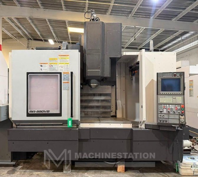 Okuma MA-550VB CNC Vertical Machining Center – 50 Taper Mill