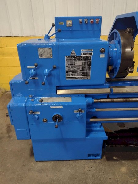 25&quot; x 120&quot; TOS MODEL #SN63B GAP BED ENGINE LATHE W/ 3&quot; HOLE: STOCK 13650