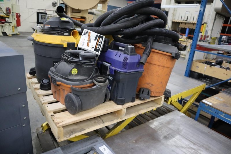 Pallet of Workshop Vacuums- Auction Item