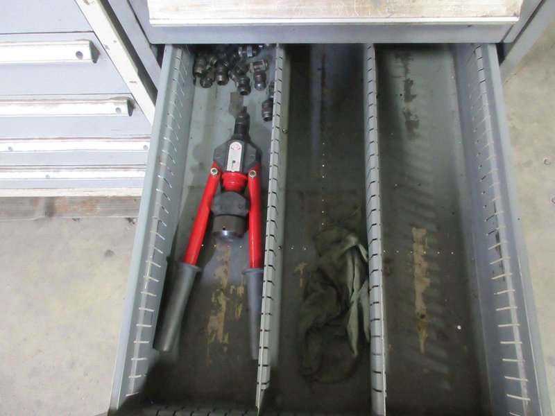 Stanley Vidmar 6 Drawer Cabinets with Contents- Auction Item