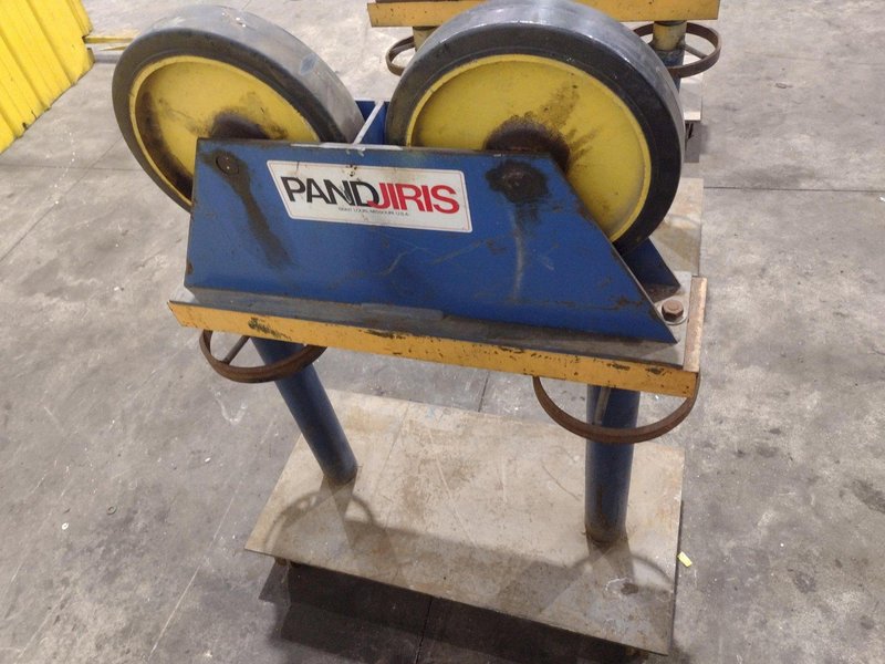 6,000 LB PANDJIRIS MODEL PIPER 3 TANK TURNING ROLLS, DRIVE &amp; IDLERS, 110V : YOBRO 24750
