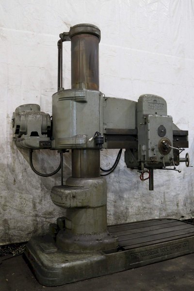5&#039; X 13&#039; AMERICAN RADIAL DRILL: STOCK #71447