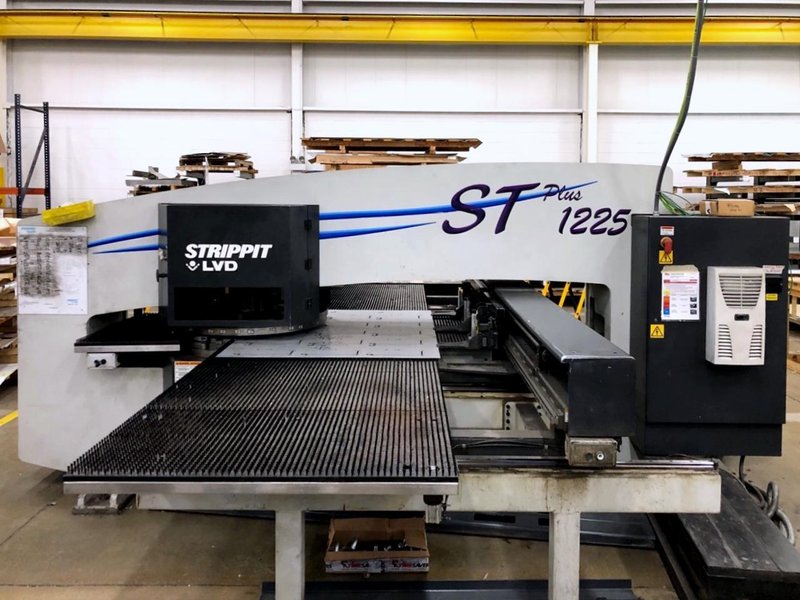 LVD Strippit ST Plus-1225, 22 Ton Turret Punch