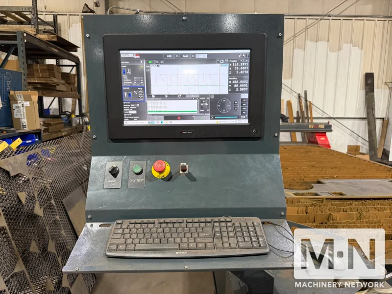 Maverick Pro 6x12 table with Hypertherm Maxpro 200 Plasma