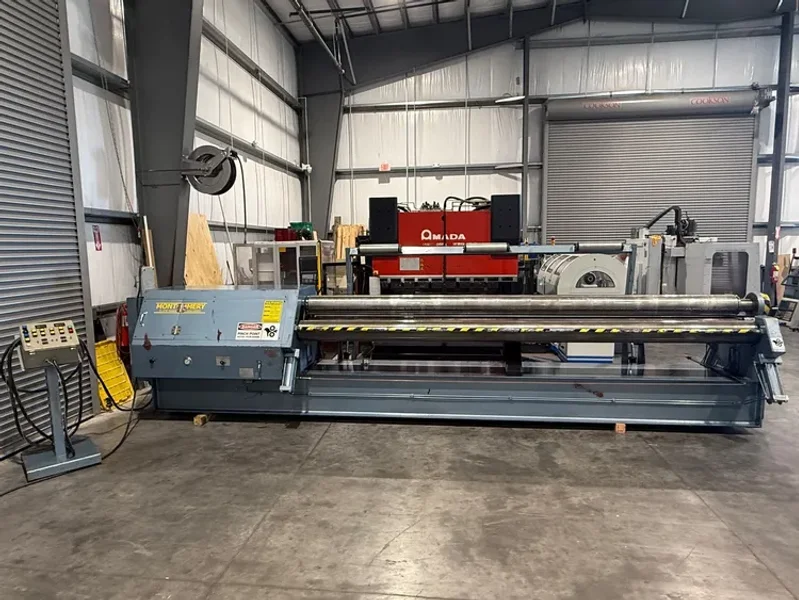 MONTGOMERY 4R-16810 14’ x 10 Gauge 4-Roll Plate Bending Roll #7659