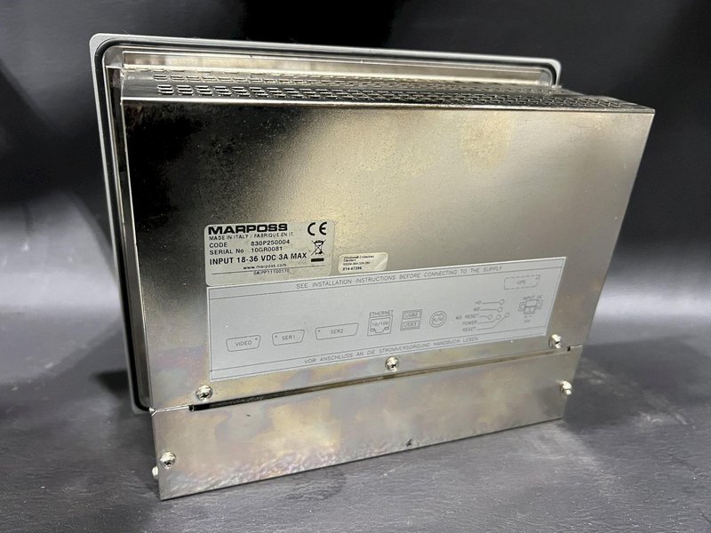 Marposs CS160HI LCD CNC Machine Monitoring Interface Operator Panel Windows XP