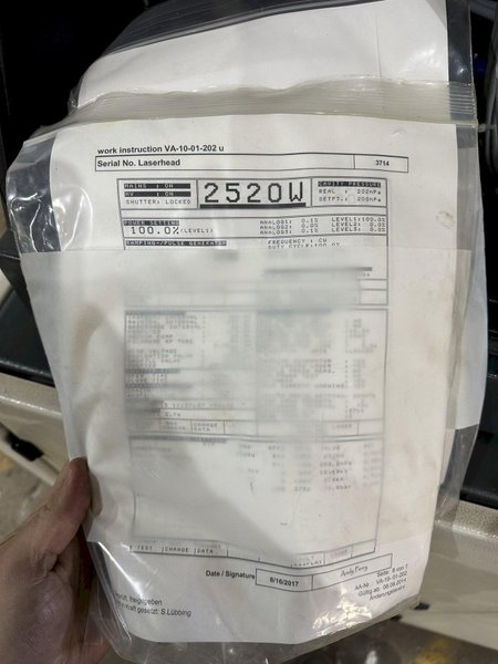 2500 WATT ROFIN LASER (NEW 2017) MODEL #DC025 POWER PROCESSING UNIT: STOCK #19759