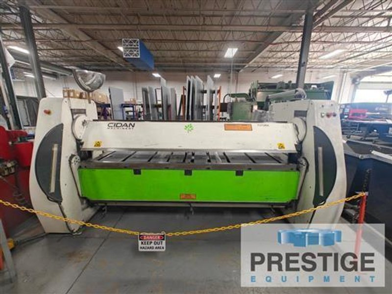 CIDAN Futura 25 13 Ga x 102&quot; CNC Folding Machine