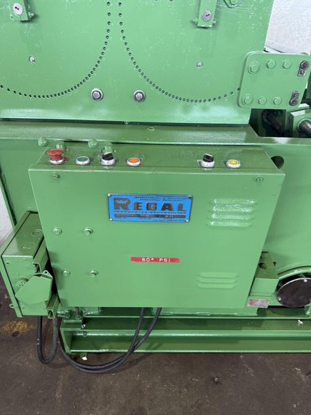 8,000 LB X 18" X .187" REGAL COIL CRADLE &amp; STRAIGHTENER. STOCK #1227024
