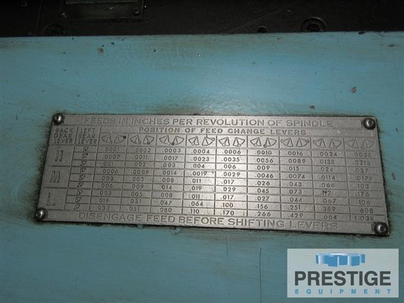Boring Mills Horizontal Table Type Manual