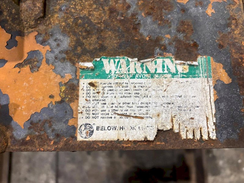 20,000 LBS X 56&quot; WIDE BUSHMAN MODEL 5500 CRANE MOUNT SHEET LIFTER: YOBRO #24467