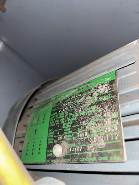 3 HP TORIT MODEL #84 DUST COLLECTOR: STOCK #23348