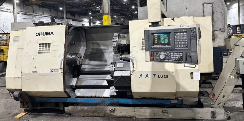 OKUMA IMPACT LU25-2SC/1250 4-AXIS SLANT BED CNC TURNING CENTER