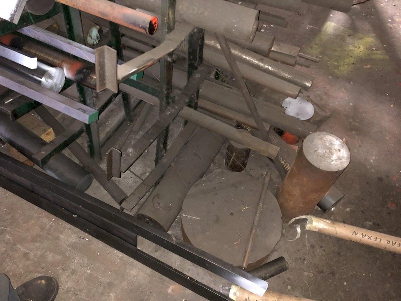 METAL STEEL: STOCK #18240