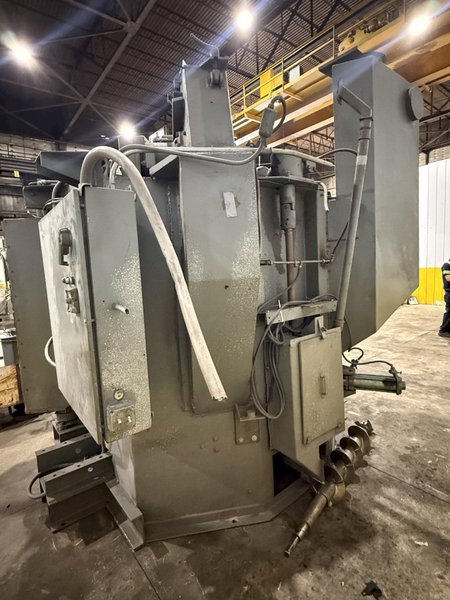 72" PANGBORN MODEL #6LK ROTOBLAST SWING OUT TABLE (2 TABLES)  SHOT BLAST MACHINE: STOCK #22783