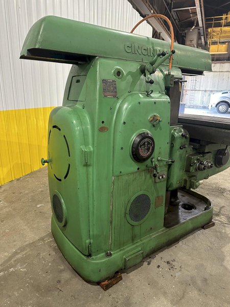 50 HP X 104&quot; X 20&quot; CINCINNATI MODEL #6 HORIZONTAL MILL / MILLING MACHINE: STOCK #19726
