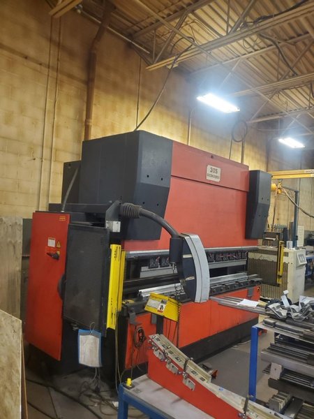 187 Ton x 10′ Amada HFE 170-3S CNC Press Brake, 2005