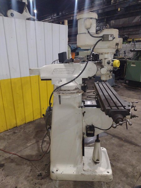 2 HP BRIDGEPORT SERIES I VERTICAL RAM TYPE MILL: YOBRO #24807